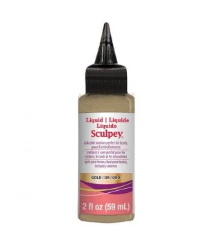 Sculpey Liquid Sıvı Polimer Kil 59 ml. Altın