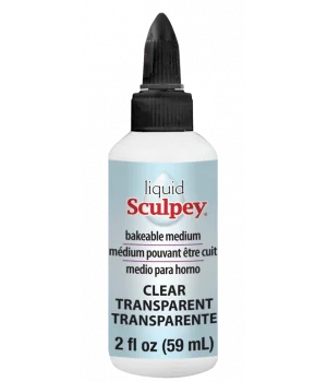 Sculpey Liquid Sıvı Polimer Kil 59 ml. Translucent (Şeffaf)