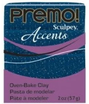 Sculpey Premo Accents Ekstra Efektli Polimer Kil 5059 Blue Granite