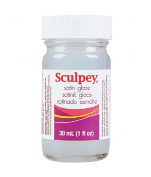 Sculpey Satin Glaze Satin Polimer Kil Verniği 30 ml.