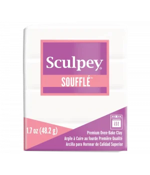 Sculpey Souffle Polimer Kil 48 gr. Beyaz (Igloo)