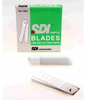 SDI Geniş Maket Bıçağı Yedeği 18 mm 10lu Paket