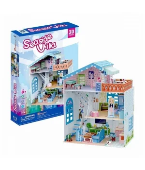 Seaside Villa Oyun Evi 3D Puzzle