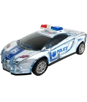 Sesli ve Işıklı Çarp Dön Polis Arabası