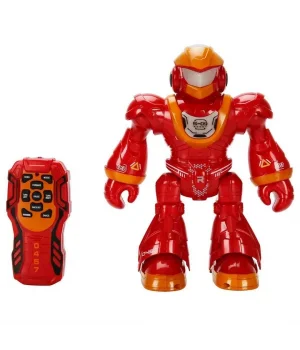 Sesli ve Işıklı Uzaktan Kumandalı Savaşçı Robot