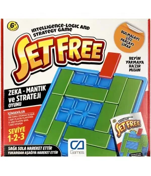 Setfree Kaydırmalı Puzzle Kutu Oyunu