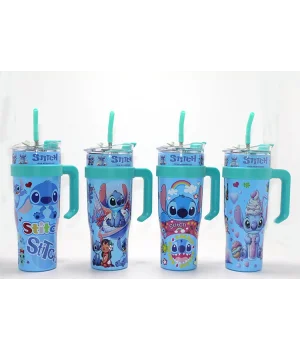Sevimli Stitch Pipetli Termos & Suluk Alk4712