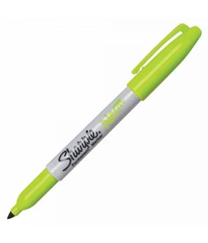 Sharpie Neon Permanent Marker Kalem Fine Uç FOSFORLU YEŞİL