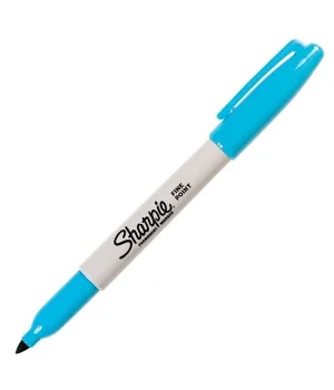 Sharpie Permanent Marker Kalem Fine Uç AÇIK MAVİ