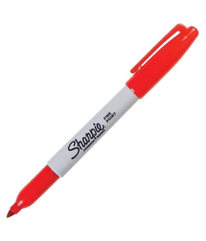 Sharpie Permanent Marker Kalem Fine Uç KIRMIZI