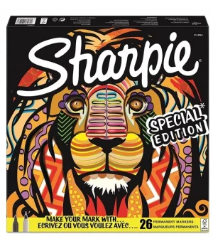 Sharpie Permanent Marker Kalem Seti Fine Uç 26 Renk ASLAN