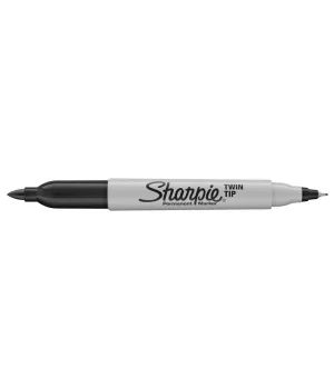 Sharpie Twin Çift Uçlu Permanent Marker Kalem SİYAH