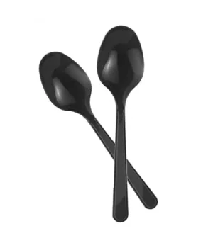 Siyah Plastik Kaşık