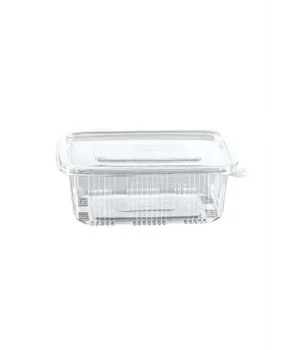 Sızdırmaz Kendinden Kapaklı Plastik Kap 1250 gr (100lü)