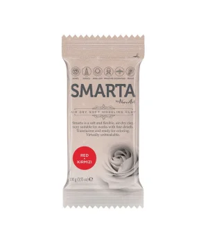 Smarta Havayla Kuruyan Modelleme Hamuru 100 gr. KIRMIZI