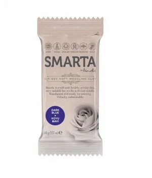 Smarta Havayla Kuruyan Modelleme Hamuru 100 gr. KOYU MAVİ