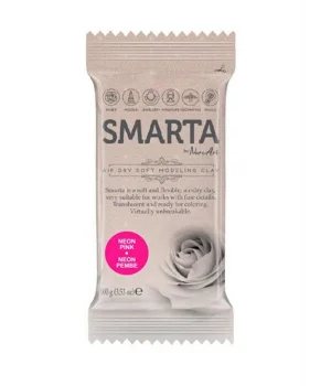 Smarta Havayla Kuruyan Modelleme Hamuru 100 gr. NEON PEMBE