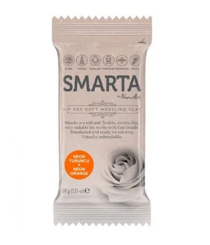 Smarta Havayla Kuruyan Modelleme Hamuru 100 gr. NEON TURUNCU