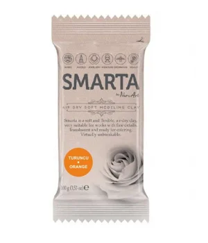 Smarta Havayla Kuruyan Modelleme Hamuru 100 gr. TURUNCU