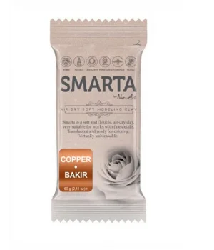 Smarta Havayla Kuruyan Modelleme Hamuru 60 gr. METALİK BAKIR