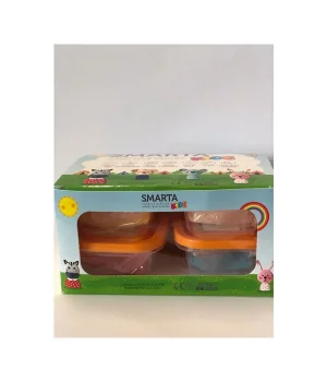 Smarta Kids Hava İle Kuruyan Modelleme Hamuru 4x70 Gr. Karışık Renk