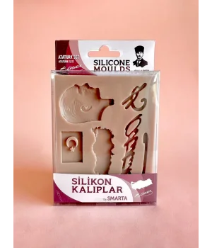 Smarta Silicone Moulds Silikon Epoksi ve Polimer Kil Kalıbı ATATURK SET