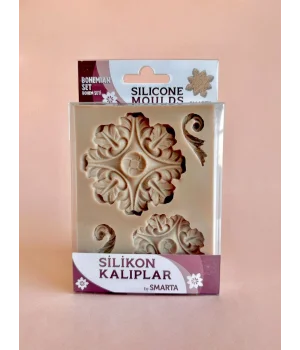 Smarta Silicone Moulds Silikon Epoksi ve Polimer Kil Kalıbı BOHEMIAN SET