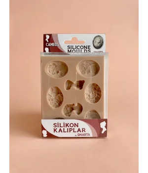 Smarta Silicone Moulds Silikon Epoksi ve Polimer Kil Kalıbı CAMEOS