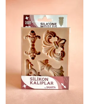 Smarta Silicone Moulds Silikon Epoksi ve Polimer Kil Kalıbı CLASSIC SET
