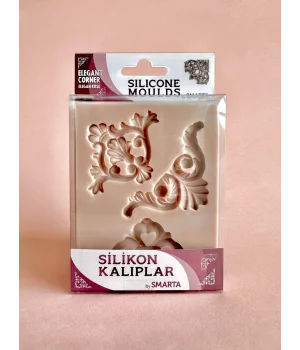 Smarta Silicone Moulds Silikon Epoksi ve Polimer Kil Kalıbı ELEGANT CORNER