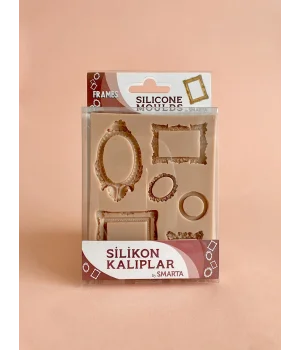 Smarta Silicone Moulds Silikon Epoksi ve Polimer Kil Kalıbı FRAMES