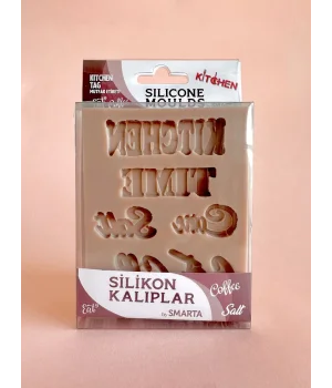 Smarta Silicone Moulds Silikon Epoksi ve Polimer Kil Kalıbı KITCHEN TAG