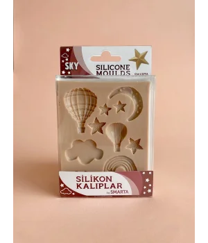 Smarta Silicone Moulds Silikon Epoksi ve Polimer Kil Kalıbı SKY