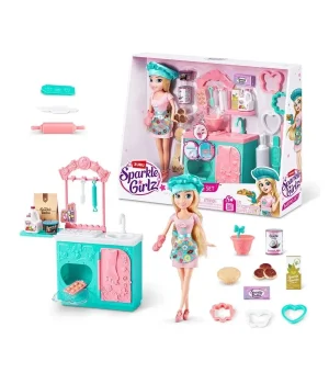 Sparkle Girlz Aşçı Bebek ve Oyun Seti 27cm