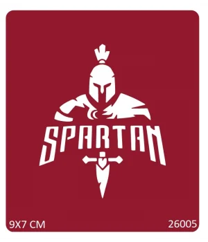 Sparta Sacaşçısı Geçici Dövme Şablonu