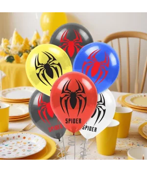Spider Baskılı Balon 12