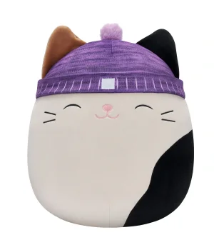 Squishmallow Mor Bereli Kedi Cam 40 cm