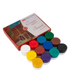 St. Petersburg Sonnet Guaj Boya Seti 12 Renk x 20 ml.