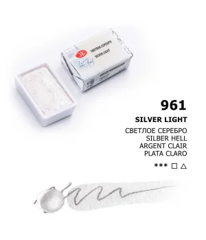 St. Petersburg Sonnet Tam Tablet Sulu Boya 961 Metallic Silver Light