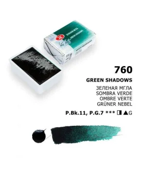 St. Petersburg White Nights Tam Tablet Sulu Boya 760 Green Shadows
