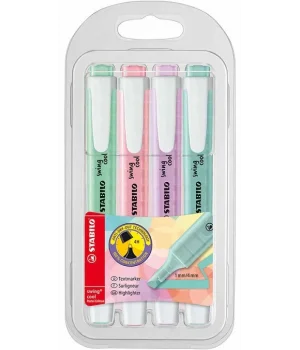 Stabilo Swing Cool Pastel İşaretleme Kalemi Seti 4 Renk
