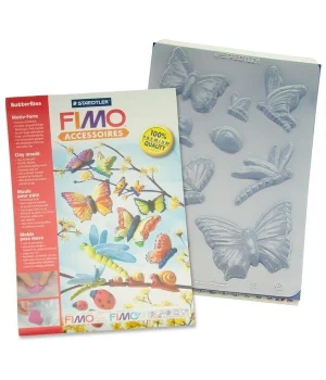 Staedtler Fimo Clay Mould Polimer Kil Şekillendirme Kalıbı BUTTERFLIES