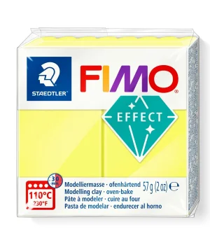 Staedtler Fimo Effect Polimer Kil 101 Neon Yellow