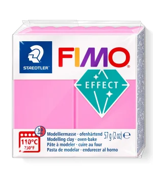 Staedtler Fimo Effect Polimer Kil 201 Neon Pink