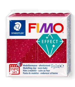 Staedtler Fimo Effect Polimer Kil 202 Galaxy Red
