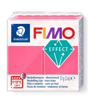 Staedtler Fimo Effect Polimer Kil 204 Red (Transparan)