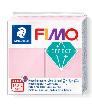 Staedtler Fimo Effect Polimer Kil 206 Rose Quartz (Mücevher Renkleri)