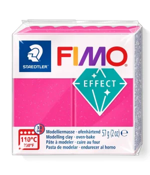 Staedtler Fimo Effect Polimer Kil 286 Ruby Quartz (Mücevher Renkleri)