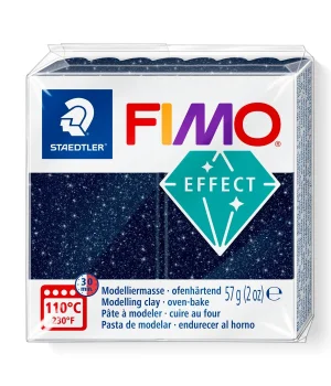 Staedtler Fimo Effect Polimer Kil 352 Galaxy Blue