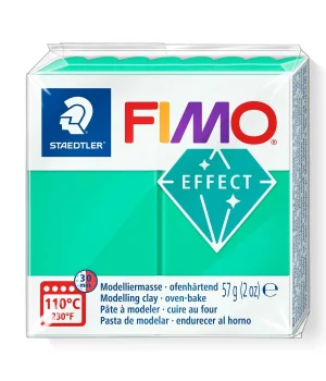 Staedtler Fimo Effect Polimer Kil 504 Green (Transparan)